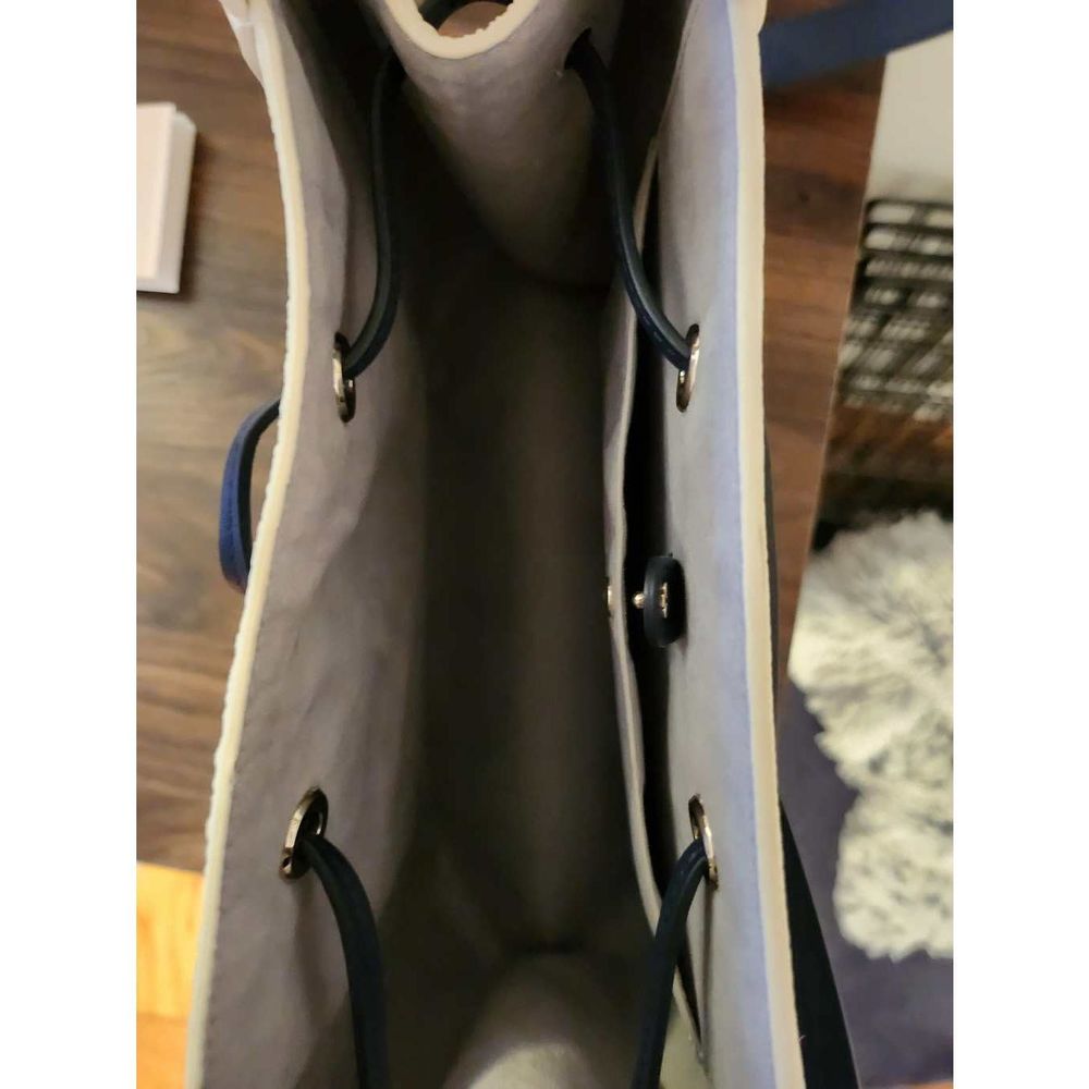 Kate Spade Blue and White Bucket Bag - Picture 4 of 8